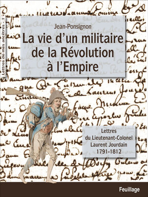 cover image of La vie d'un militaire de la Révolution à l'Empire